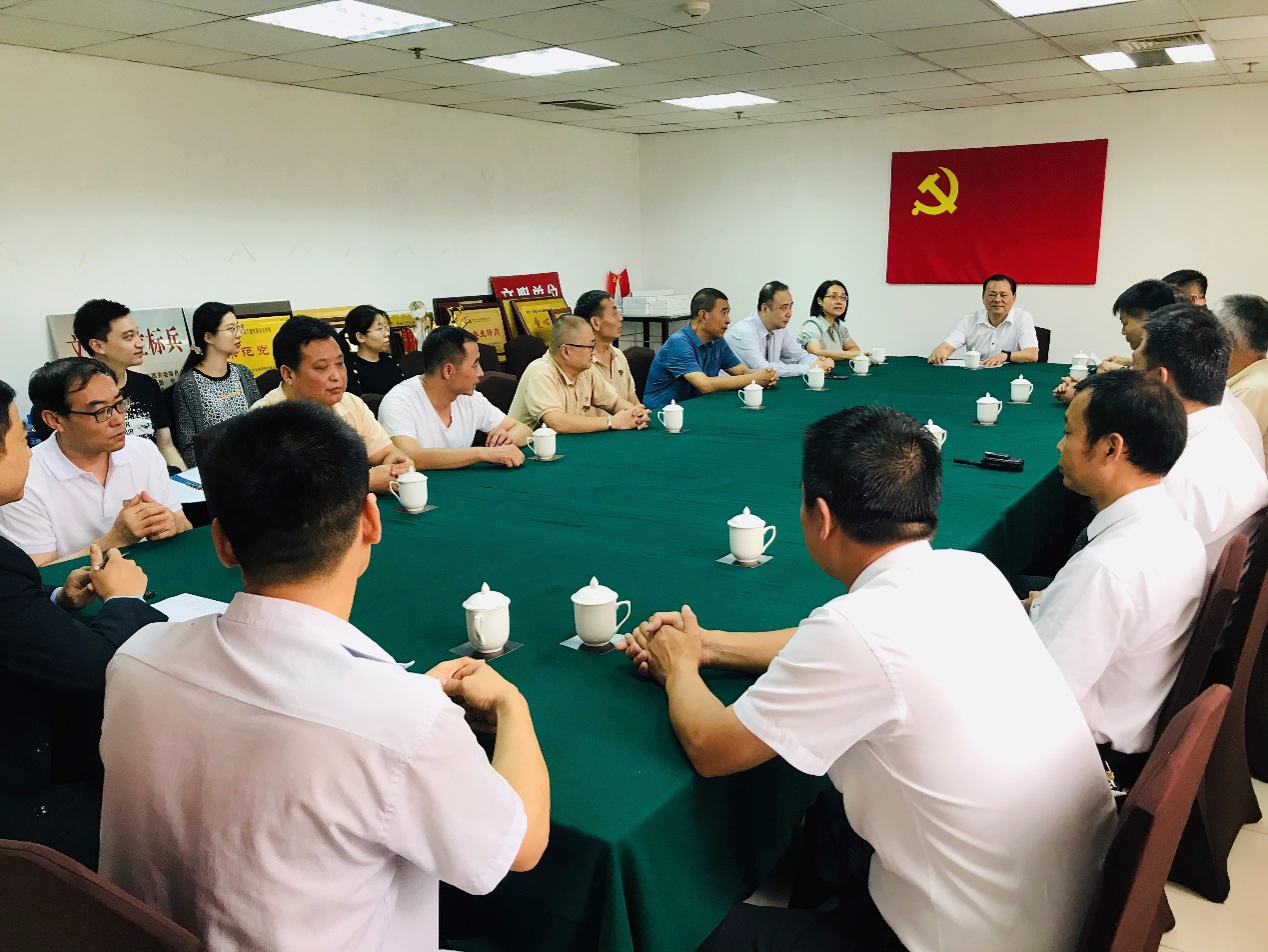 大廈黨委 召開(kāi)慶祝“八一”建軍節(jié)退役軍人座談會(huì)